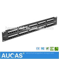 50 porta RJ11 painel de patch de voz de telefone / 1U 19 &quot;rack mount AMP cat3 patch panel